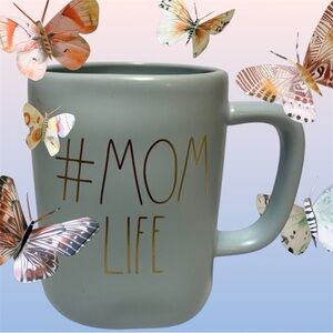 Rae Dunn Blue #MOM life mug